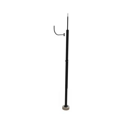 nms045 tilt-down aluminum pole for ac power with holes for trp012 weather sensor mount. includes pole, trp012, 426a12-npt, adp100, lock and accessories